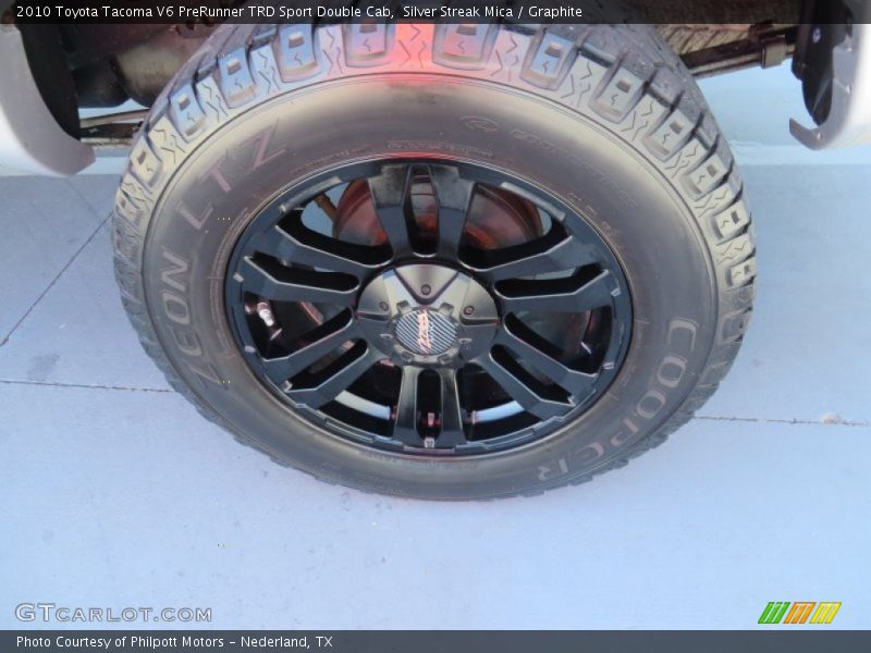 Silver Streak Mica / Graphite 2010 Toyota Tacoma V6 PreRunner TRD Sport Double Cab