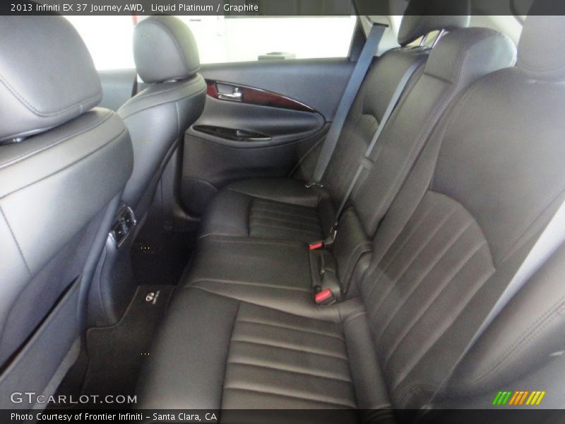 Rear Seat of 2013 EX 37 Journey AWD