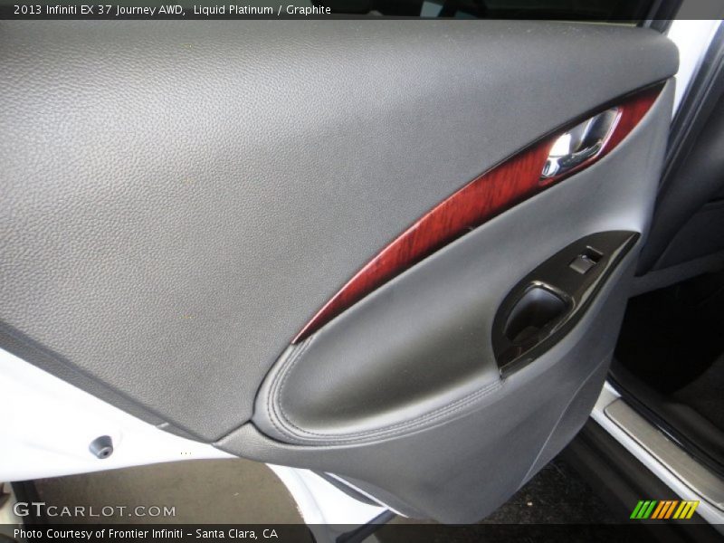 Liquid Platinum / Graphite 2013 Infiniti EX 37 Journey AWD