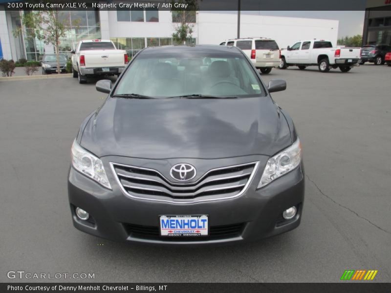 Magnetic Gray Metallic / Ash Gray 2010 Toyota Camry XLE V6