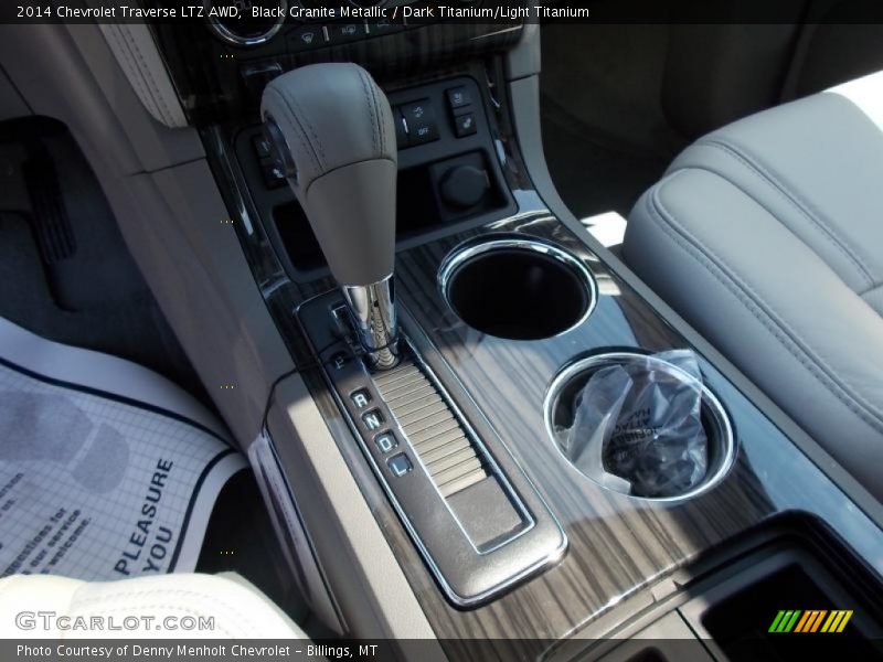 Black Granite Metallic / Dark Titanium/Light Titanium 2014 Chevrolet Traverse LTZ AWD