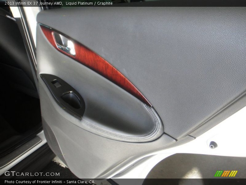 Liquid Platinum / Graphite 2013 Infiniti EX 37 Journey AWD