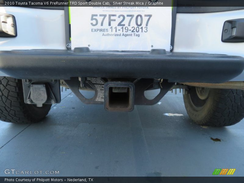 Silver Streak Mica / Graphite 2010 Toyota Tacoma V6 PreRunner TRD Sport Double Cab
