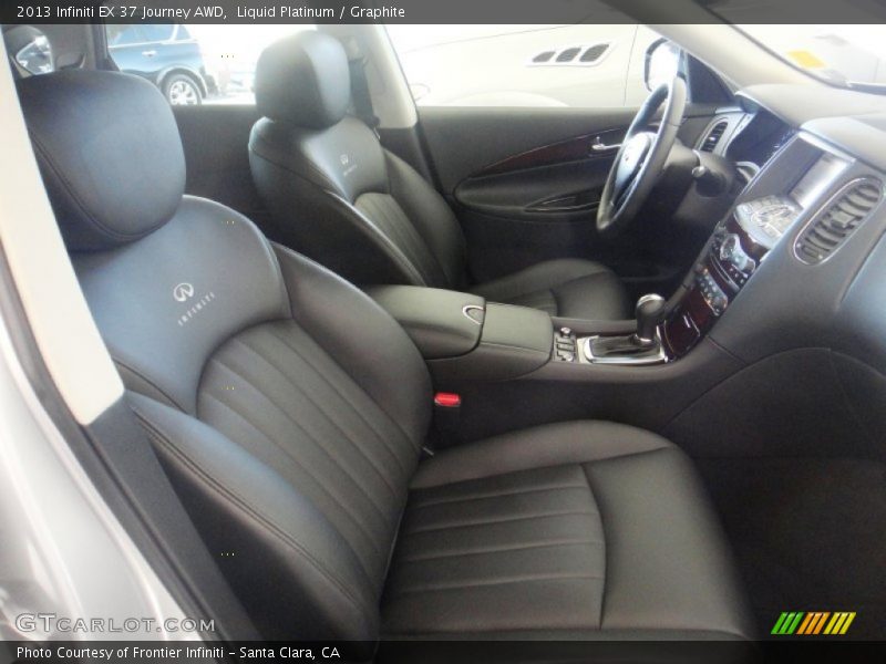 Front Seat of 2013 EX 37 Journey AWD