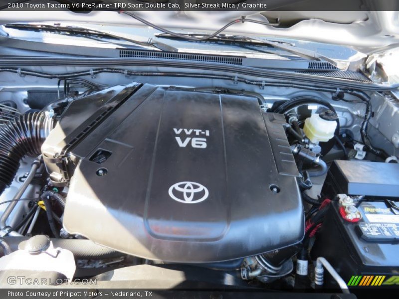 Silver Streak Mica / Graphite 2010 Toyota Tacoma V6 PreRunner TRD Sport Double Cab