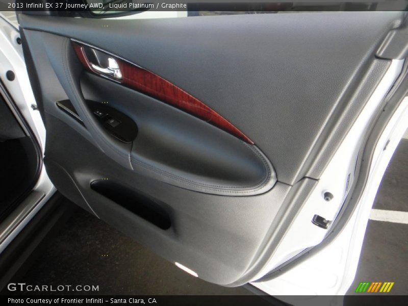 Liquid Platinum / Graphite 2013 Infiniti EX 37 Journey AWD