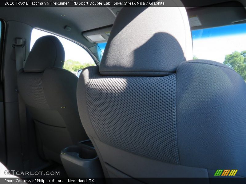 Silver Streak Mica / Graphite 2010 Toyota Tacoma V6 PreRunner TRD Sport Double Cab