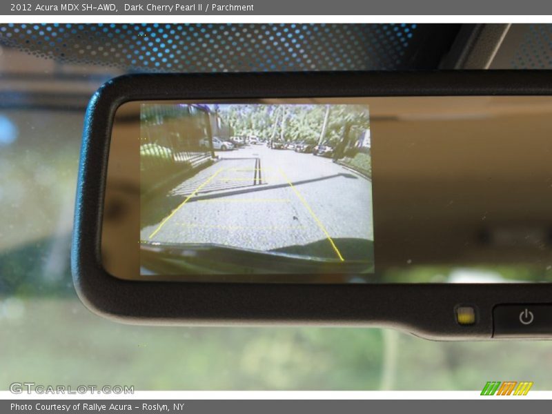 Dark Cherry Pearl II / Parchment 2012 Acura MDX SH-AWD