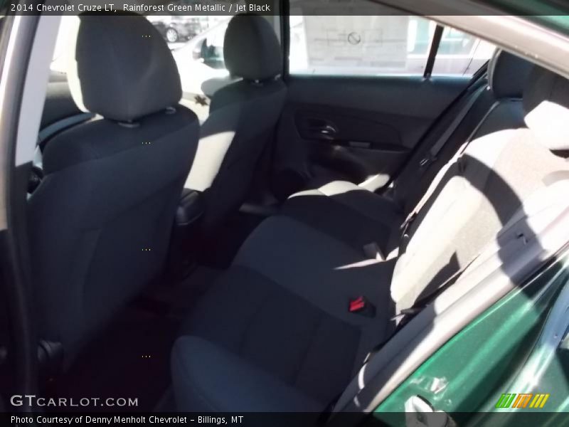 Rainforest Green Metallic / Jet Black 2014 Chevrolet Cruze LT
