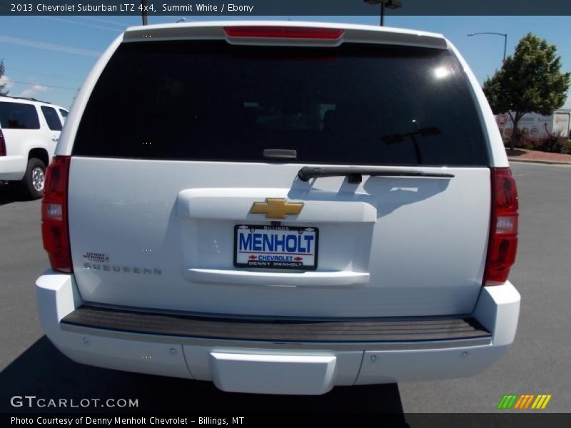 Summit White / Ebony 2013 Chevrolet Suburban LTZ 4x4