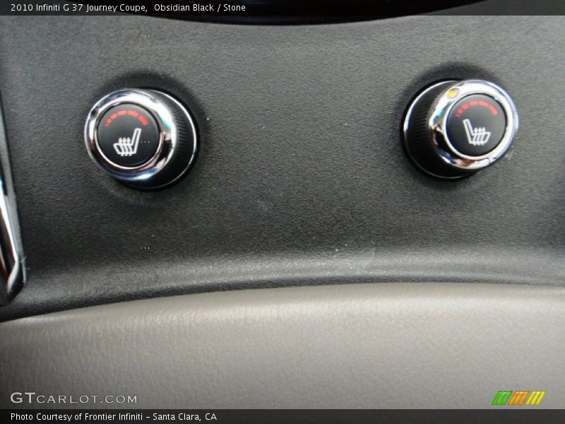 Obsidian Black / Stone 2010 Infiniti G 37 Journey Coupe