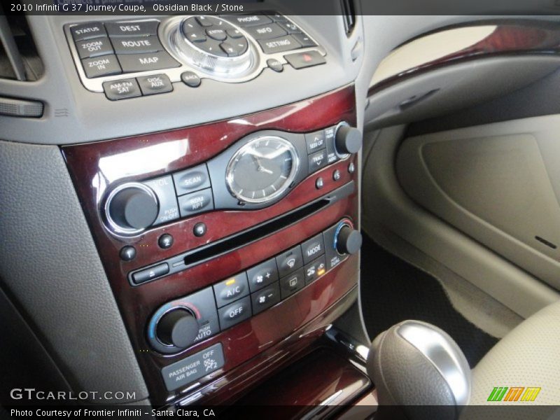 Obsidian Black / Stone 2010 Infiniti G 37 Journey Coupe