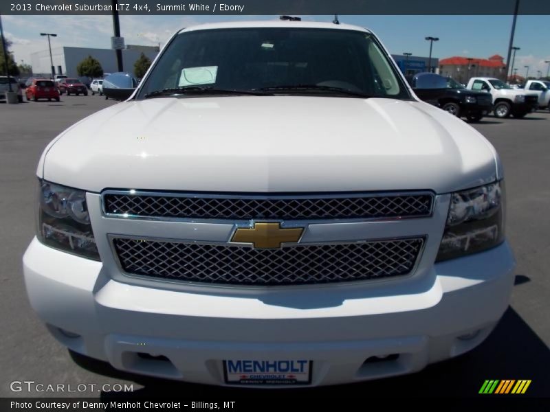 Summit White / Ebony 2013 Chevrolet Suburban LTZ 4x4