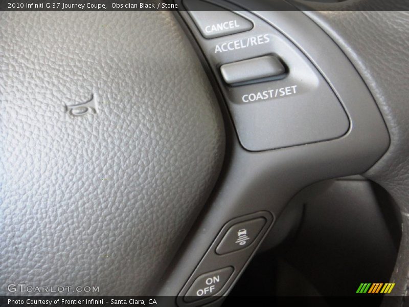 Obsidian Black / Stone 2010 Infiniti G 37 Journey Coupe