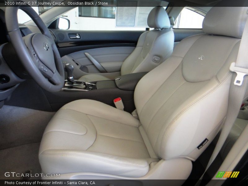 Obsidian Black / Stone 2010 Infiniti G 37 Journey Coupe