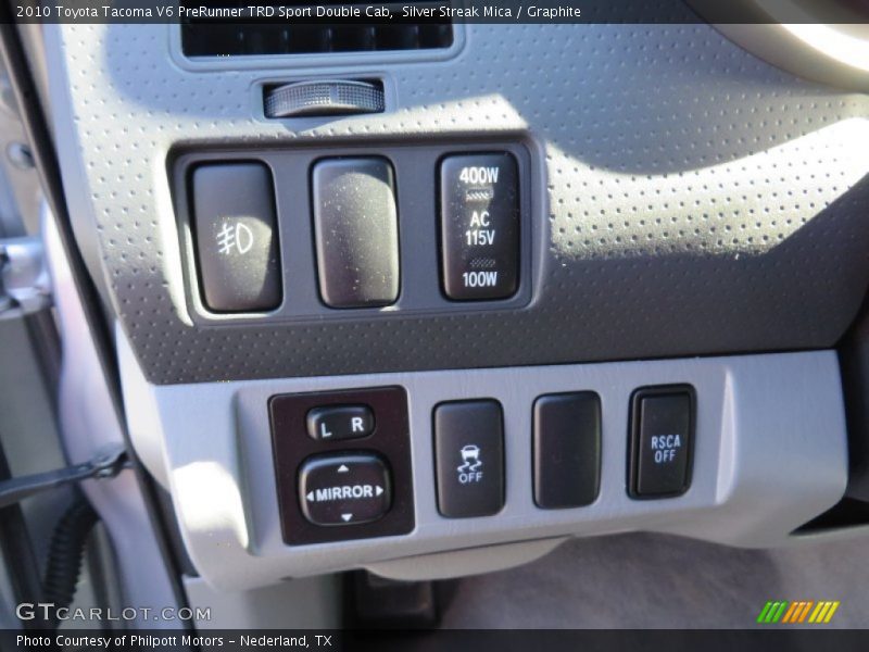 Silver Streak Mica / Graphite 2010 Toyota Tacoma V6 PreRunner TRD Sport Double Cab