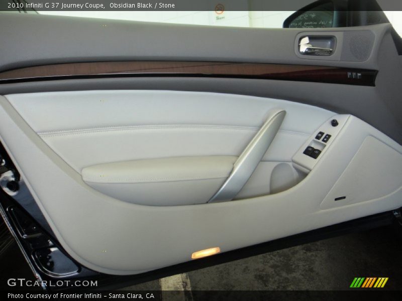 Obsidian Black / Stone 2010 Infiniti G 37 Journey Coupe