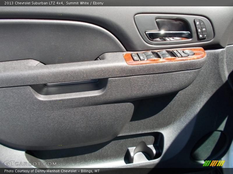 Summit White / Ebony 2013 Chevrolet Suburban LTZ 4x4