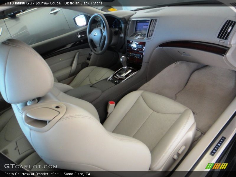 Obsidian Black / Stone 2010 Infiniti G 37 Journey Coupe
