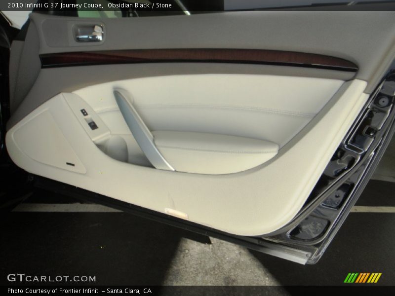 Obsidian Black / Stone 2010 Infiniti G 37 Journey Coupe