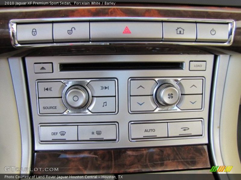 Porcelain White / Barley 2010 Jaguar XF Premium Sport Sedan