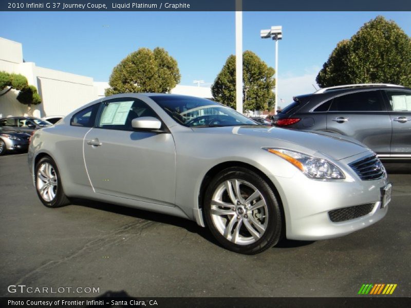 Front 3/4 View of 2010 G 37 Journey Coupe