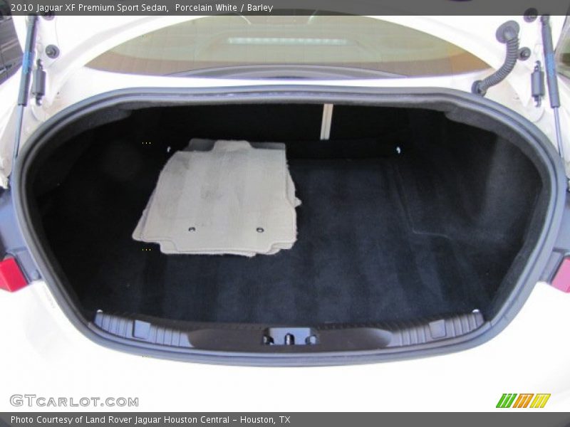 Porcelain White / Barley 2010 Jaguar XF Premium Sport Sedan