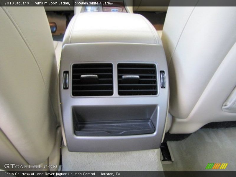 Porcelain White / Barley 2010 Jaguar XF Premium Sport Sedan