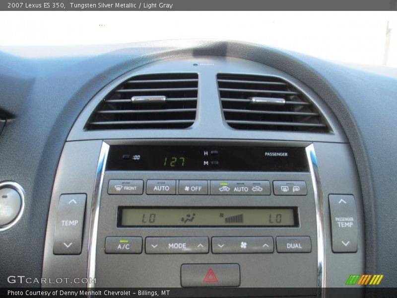 Tungsten Silver Metallic / Light Gray 2007 Lexus ES 350