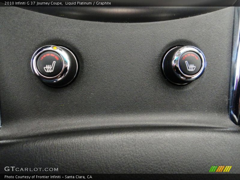 Liquid Platinum / Graphite 2010 Infiniti G 37 Journey Coupe