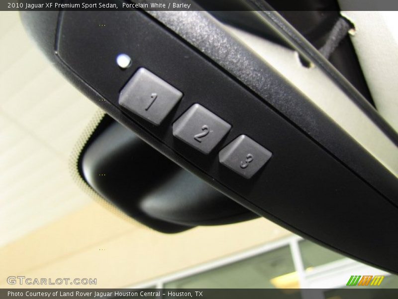 Porcelain White / Barley 2010 Jaguar XF Premium Sport Sedan