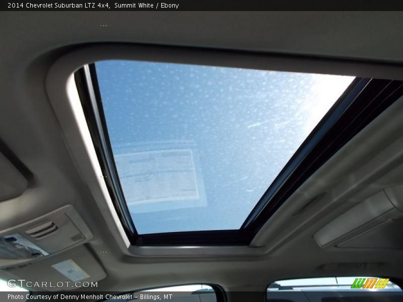Summit White / Ebony 2014 Chevrolet Suburban LTZ 4x4