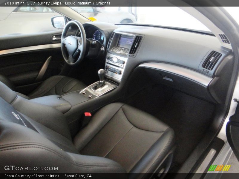Liquid Platinum / Graphite 2010 Infiniti G 37 Journey Coupe