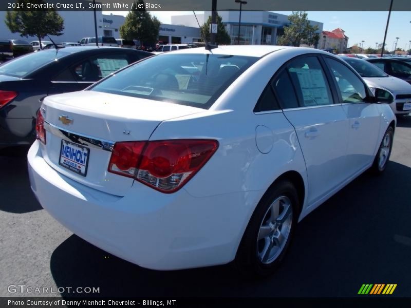Summit White / Jet Black 2014 Chevrolet Cruze LT