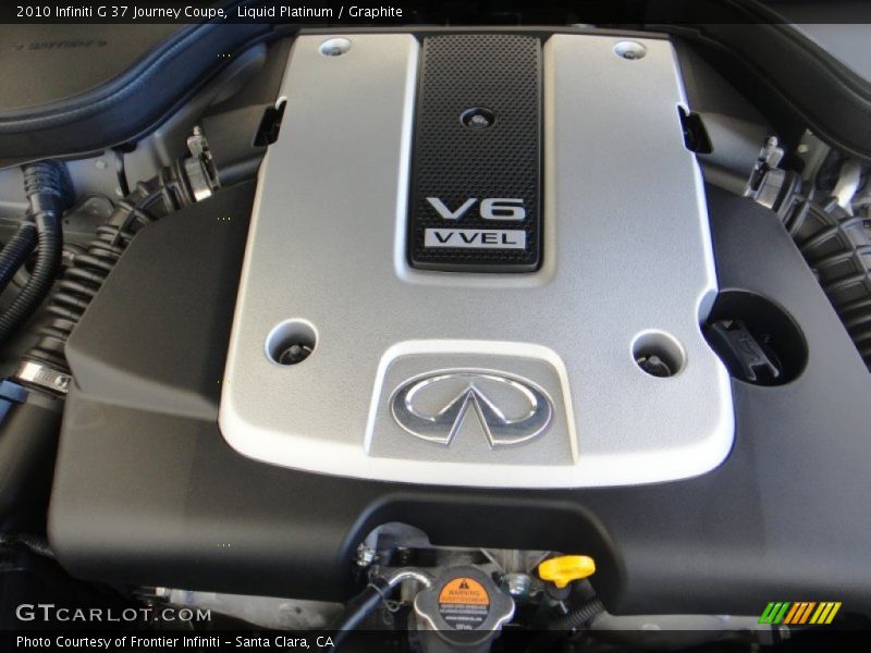 Liquid Platinum / Graphite 2010 Infiniti G 37 Journey Coupe