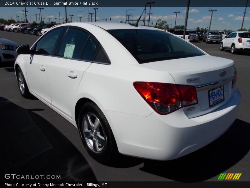 Summit White / Jet Black 2014 Chevrolet Cruze LT