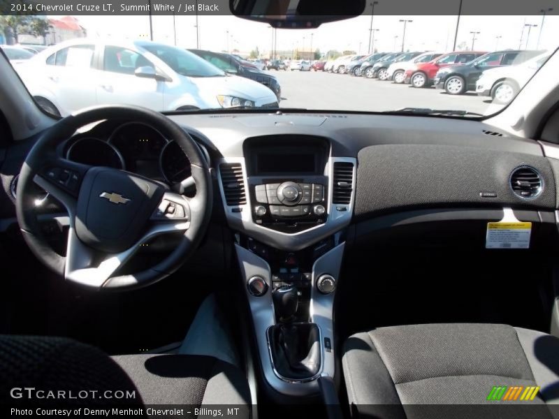 Summit White / Jet Black 2014 Chevrolet Cruze LT