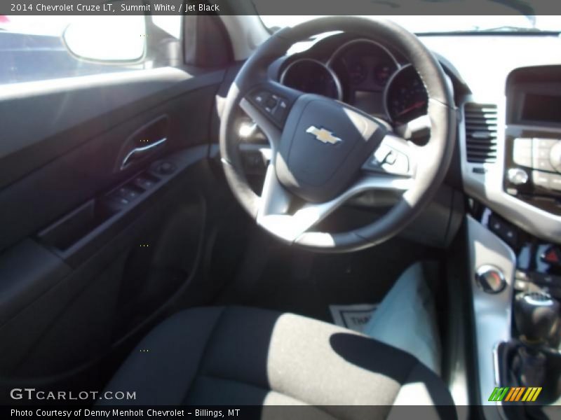 Summit White / Jet Black 2014 Chevrolet Cruze LT