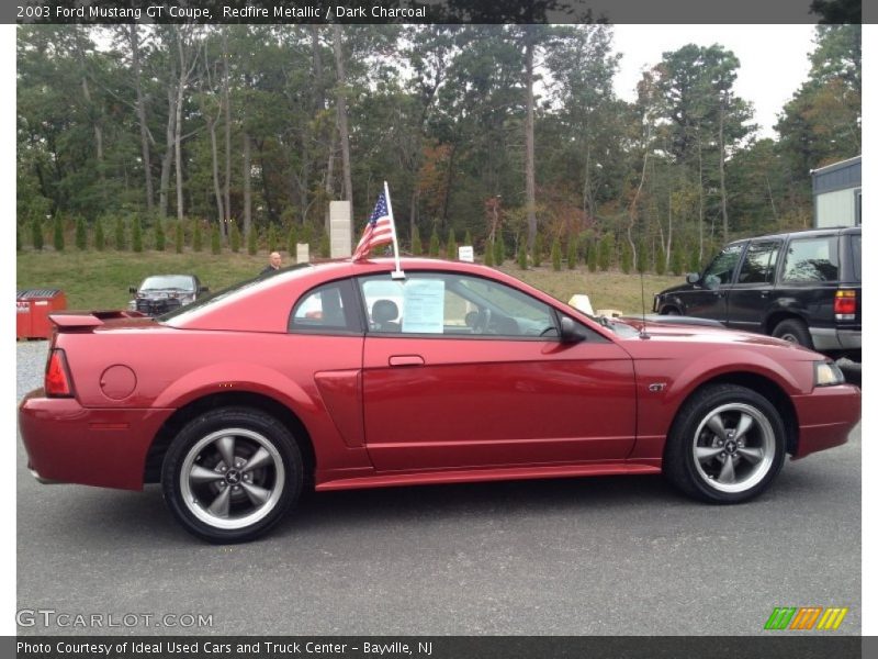 Redfire Metallic / Dark Charcoal 2003 Ford Mustang GT Coupe