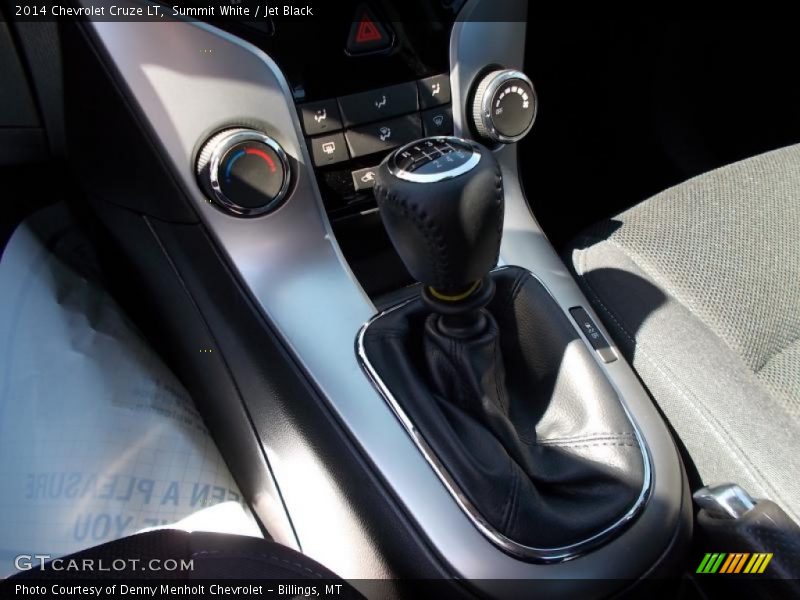 Summit White / Jet Black 2014 Chevrolet Cruze LT
