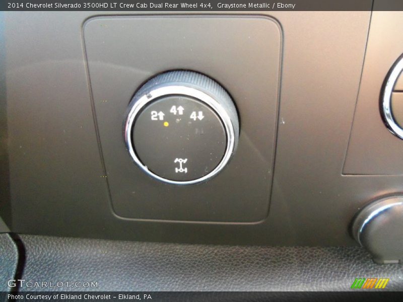 Graystone Metallic / Ebony 2014 Chevrolet Silverado 3500HD LT Crew Cab Dual Rear Wheel 4x4