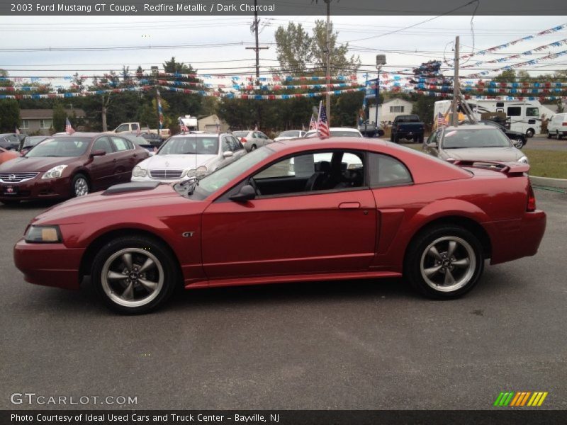 Redfire Metallic / Dark Charcoal 2003 Ford Mustang GT Coupe