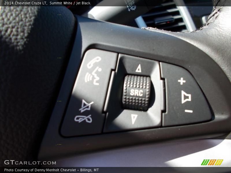 Summit White / Jet Black 2014 Chevrolet Cruze LT