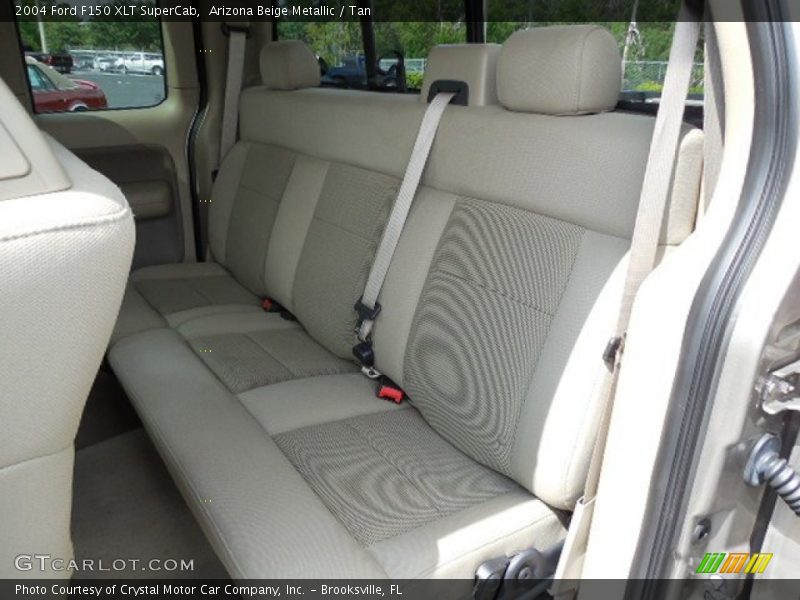 Arizona Beige Metallic / Tan 2004 Ford F150 XLT SuperCab