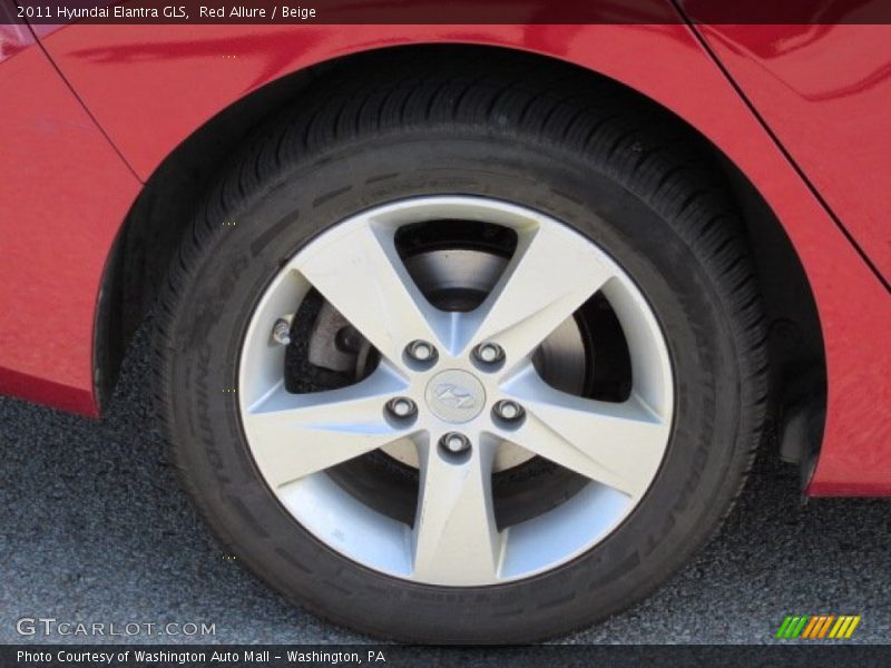 Red Allure / Beige 2011 Hyundai Elantra GLS