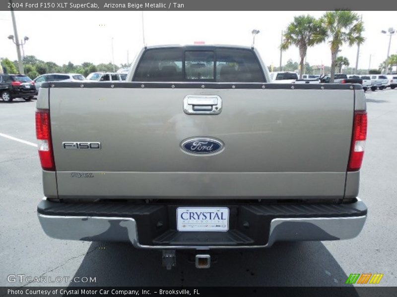 Arizona Beige Metallic / Tan 2004 Ford F150 XLT SuperCab