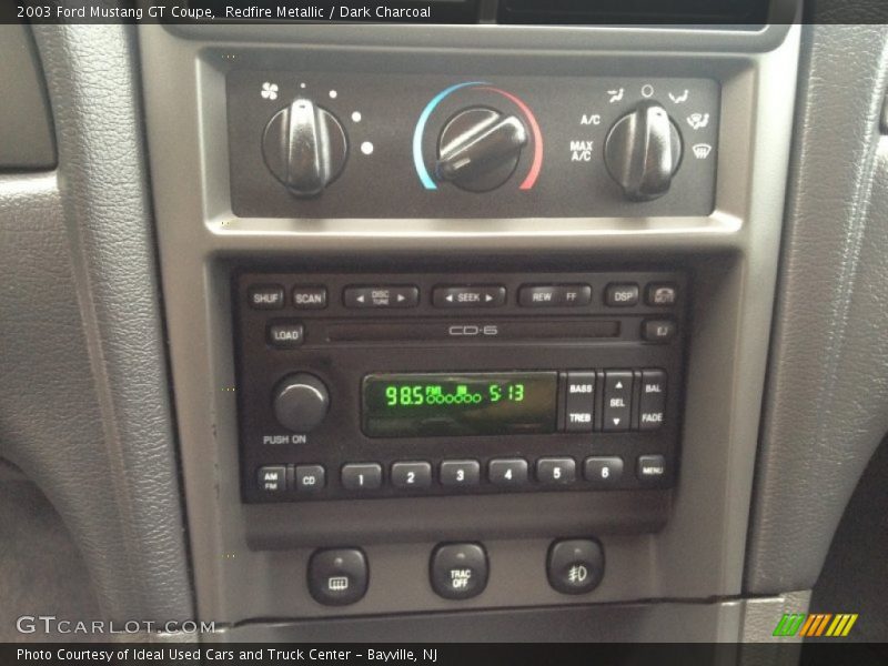 Redfire Metallic / Dark Charcoal 2003 Ford Mustang GT Coupe