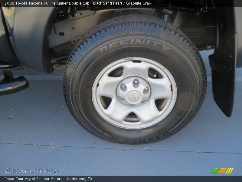 Black Sand Pearl / Graphite Gray 2008 Toyota Tacoma V6 PreRunner Double Cab