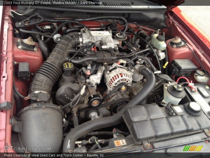 Redfire Metallic / Dark Charcoal 2003 Ford Mustang GT Coupe
