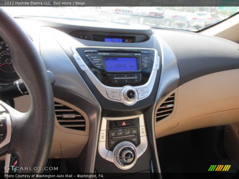 Red Allure / Beige 2011 Hyundai Elantra GLS